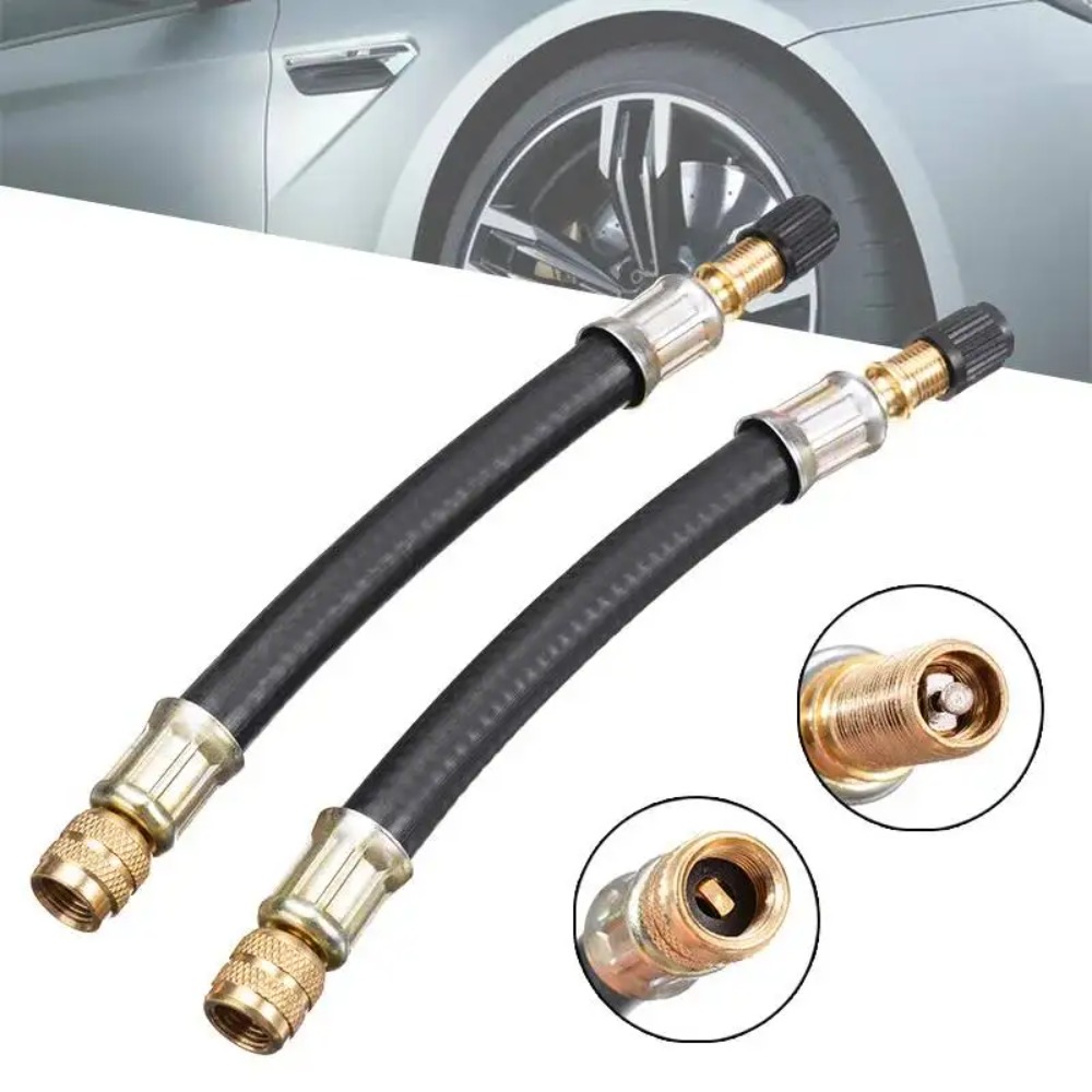 Flexible Hose Braided - 1 pièce d'extension de valve de