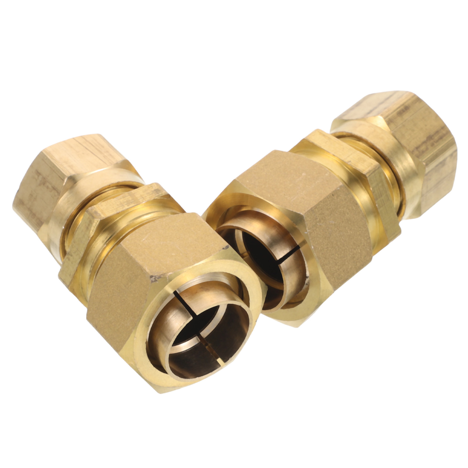 2 pièces, raccords de tuyauter - Compression Fitting Brass avis et prix